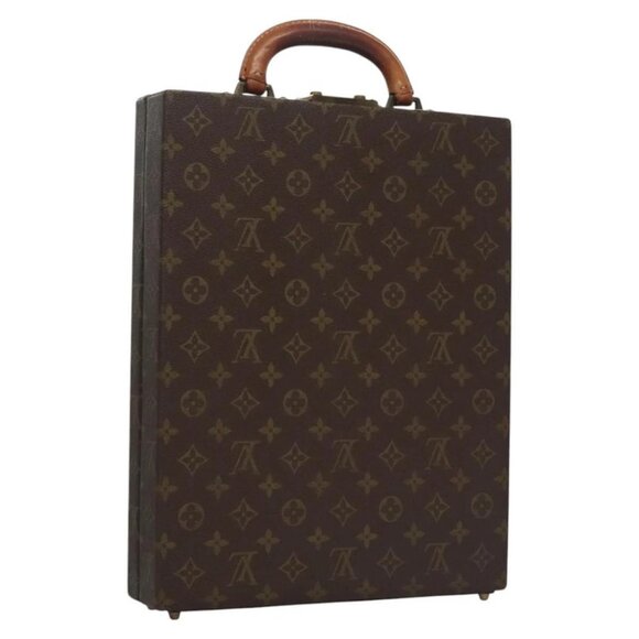 LOUIS VUITTON Monogram Attache case Hand Bag LV Auth MY174A - Picture 1 of 16
